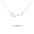 thumbnail image 3 of pitrice Ins Constellations Theme Friendship Necklace Rhinestone Comfortable Delicate with Display Card Pendant for Lover Festival Gifts Cancer Silver, 3 of 6