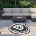 thumbnail image 2 of Yhmxh Big Tree Year Round Carpet, Home Bedroom Outdoor Study Balcony Round Carpet Mat, Washable Floor Mat Non-slip Mat (80cm Round) Washable Rug Anti-slip Rug Rugs for Living Room Outdoor Rug, 2 of 5