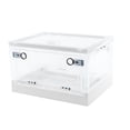 thumbnail image 2 of EGNMCR Storage Bins With Lids - Collapsible Storage Bins, Plastic Storage Bins For Closet Organizer, 28L Folding Storage Box, Stackable Toy Storage Bins,, 2 of 6