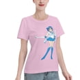 thumbnail image 2 of T-Shirt Basique à Manches Courtes pour Femmes Sailor Moon Mizuno Ami, 2 of 6