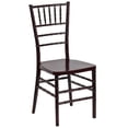 thumbnail image 1 of HERCULES PREMIUM Series Mahogany Resin Stacking Chiavari Chair, 1 of 9