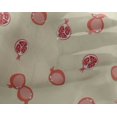 thumbnail image 4 of oneOone Georgette Viscose Fabric Pomegranate Fruit Decor Fabric Printed BTY 42 Inch Wide, 4 of 4