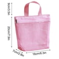thumbnail image 3 of Large Mesh Bathroom Shower Caddy, Mesh Beach Pool Bag, Portable Handbag Mesh Storage Hollowed-out Bath Washing Cloth Control Travel Swimming Portable Makeup Beach, 3 of 6