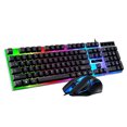 thumbnail image 1 of Miangastore Ensemble Clavier et Souris de Jeu Filaire avec Rétroéclairage DEL Coloré, Conception Ergonomique pour Utilisation sur Ordinateur, 1 of 8