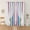 Multicolour, variant on Iumwxz Gradient Striped Double Layer Star Pattern Shade Curtains for Bedroom & Living Room, Polyester Fabric with Sheer Layer, Laser Cut Stars, Easy Machine Wash Care