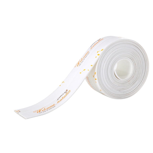 Ruban d'Étanchéité Mural en Acrylique Imperméable Adhésif pour Salle de Bain et Toilette, Ruban de Réparation pour Salle de Bain et Toilette, Type 10