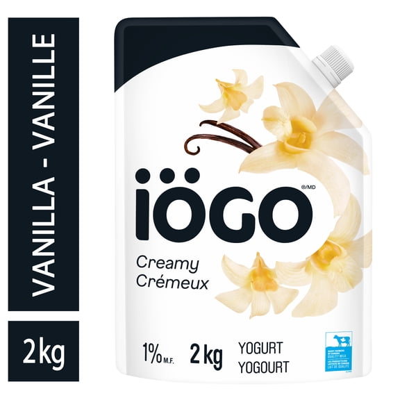 iÖGO Vanilla Yogurt Pouch 1%