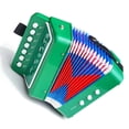 thumbnail image 4 of Children Accordion Musical Instrument Toy 2 Bass 7 Keys Infant Play Musical Ensemble Stage Plastic Colorful, 4 of 8