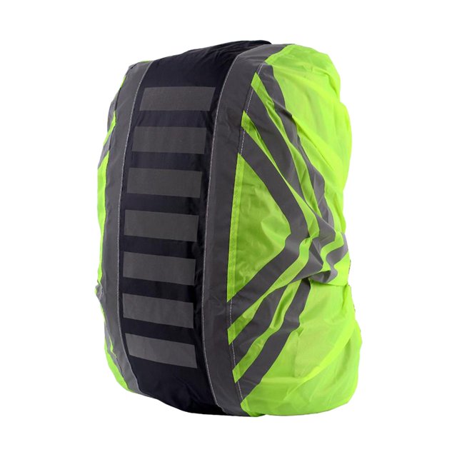 Waterproof Backpack Rain Cover Portable Sport Bag Cover with Reflective Strip Rucksack Covers for Hiking Traveling Biking Outdoor Activities M