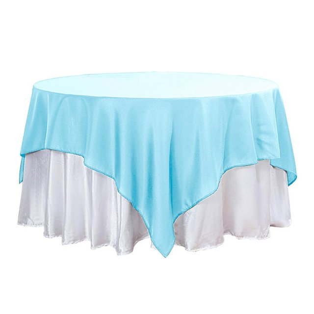 LNGOOR 108” Wholesale Round Tablecloth Polyester Round Table Linens For Wedding Party Banquet Restaurant - WHITE