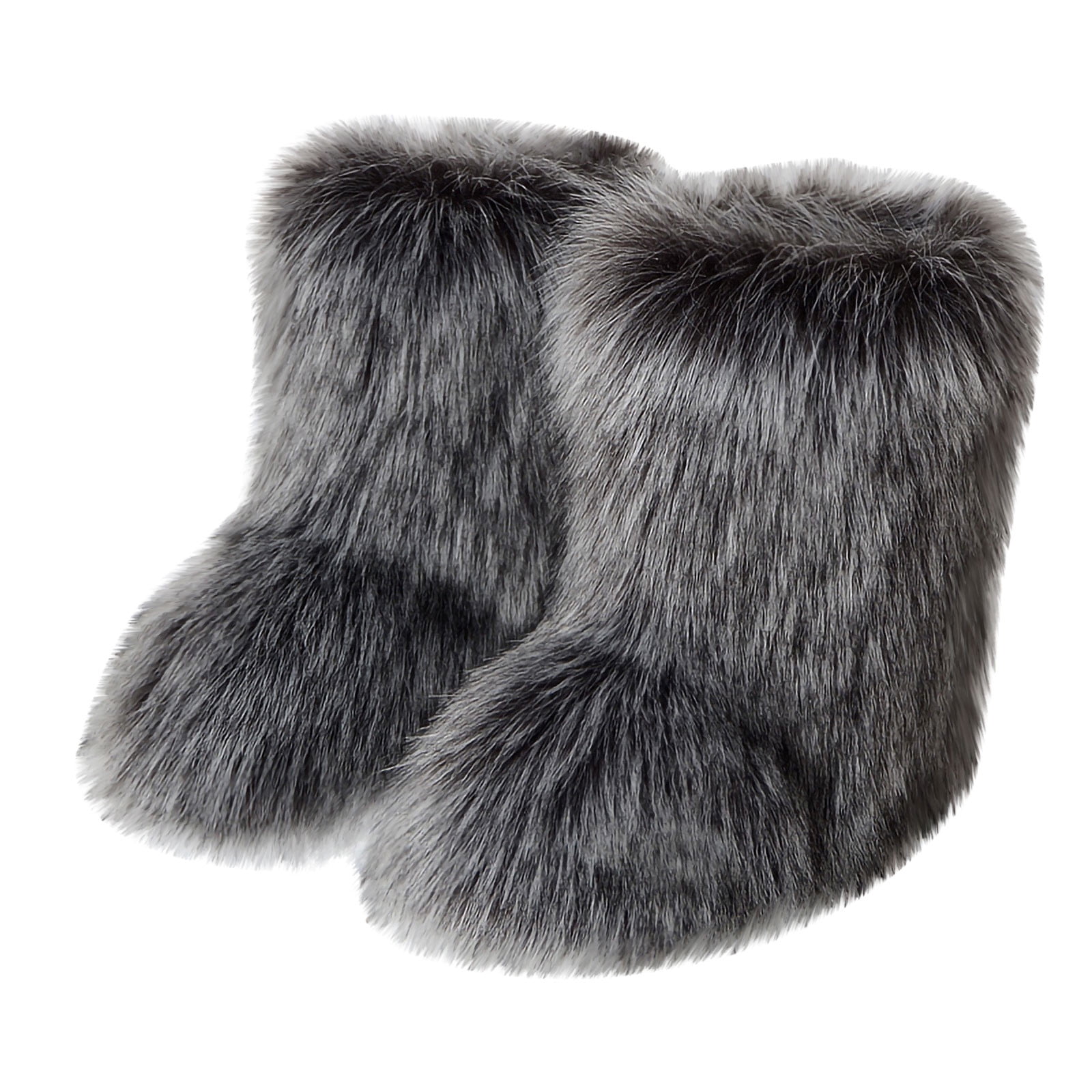 RKSTN Bottes de Neige pour Femmes Mode Couleur Imitation Plus Cachemire Neige Bottes de Neige Chaussures