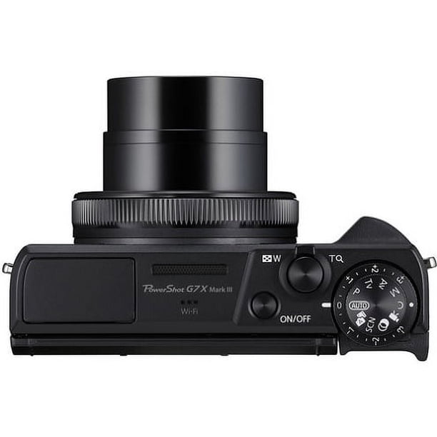 Canon PowerShot G7 X Mark III Digital Camera Black- International