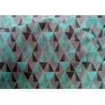 thumbnail image 5 of oneOone Cotton Silk Fabric Triangle Geometric Printed Craft Fabric BTY 42 Inch Wide, 5 of 5