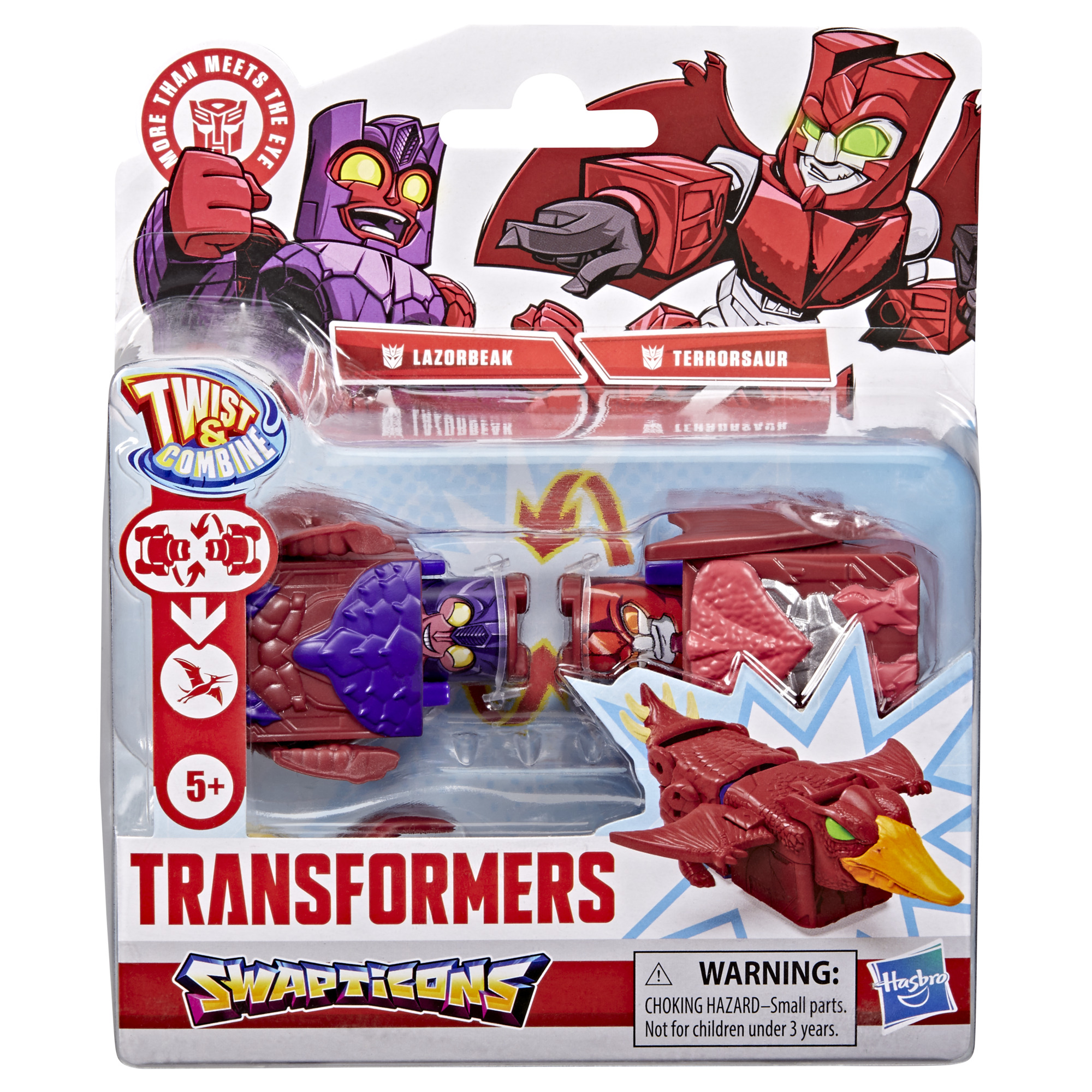 Transformers Swapticons Terrorsaur and Lazorbeak Action Figures