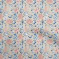 thumbnail image 1 of oneOone Cotton Poplin Beige Fabric Sea Shells Pattern Sewing Material Print Fabric By The Yard 56 Inch Wide, 1 of 4