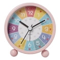 thumbnail image 1 of Children's Alarm Clock, Analogue Alarm Clock, No Ticking, Learning Alarm Clock, Children's Quartz Alarm Clock, 1 of 3