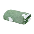thumbnail image 2 of Tyidzon Towels for Bathroom Super Soft Velvet Rabbits Jacquards Hand Towel Super Absorbent Drying Gentle and Friendly, 2 of 6