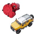 thumbnail image 2 of ZheElen RCGOFOLLOW Alliage d'Aluminium Silencieux Boîte de Vitesses de Performance Silencieux Rc Boîte de Vitesses pour 1/24 FMS FCX18 FCX24 Rc Accessoires de Voiture Rouge, 2 of 6
