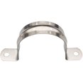 thumbnail image 3 of 20Pcs Two Hole Strap U Bracket Tube Strap Tension Clips 304 Stainless Steel Rigid Pipe Strap Fit for 2 inch Pipes(M40), 3 of 5