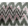 thumbnail image 4 of oneOone Viscose Chiffon Fabric Chevron Ikat Decor Fabric Printed BTY 42 Inch Wide, 4 of 4