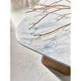 thumbnail image 4 of Bowery Hill Low Nesting Table with Quartz Stone Top and Oak Base, 4 of 11