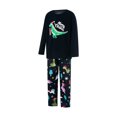 thumbnail image 2 of Faithtur Tenue de Noël Parent-Enfant, Pyjama/combinaison à Manches Longues Imprimé, 2 of 9