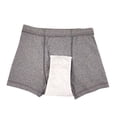 thumbnail image 1 of Men Diaper Pants Washable Soft Protective Briefs Seniors Adult Cloth Diapers LL, 1 of 8