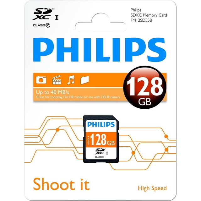 PHILIPS SDXC CARD 128GB CLASS-10