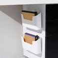 thumbnail image 4 of PRETXORVE Kitchen and Bathroom Storage Sundries Punch Frees Wall Mounted Storage Cabinet Door Storage Wall Mounted Storage, 4 of 6