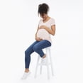 thumbnail image 2 of Paisley Sky Maternity Short Sleeve V-Neckline Tee, 2 of 6