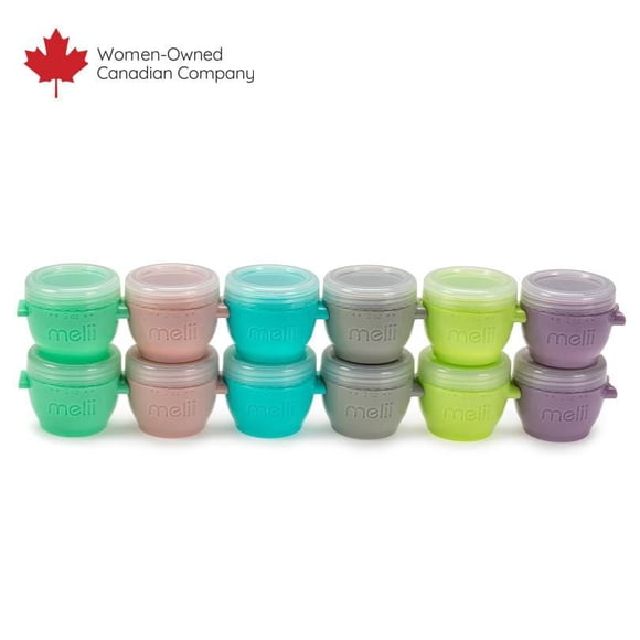 Melii Snap & Go Pods, 12x2oz Pods for Babies, Toddlers and Adults