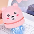 thumbnail image 2 of Pink Rechargeable Desktop Vacuum Cleaner Handheld Cordless Mini Vacuum For Home Office Car 3.7X3.3X3.3 Inches Portable Small Vacuum Cleaner With Usb Charging For Dust Crumbs Pet Hair, 2 of 6