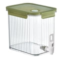 thumbnail image 2 of PRETXORVE Large Capacity Beverage Dispenser, Drink Dispenser With Tap Ice Lemonade Container With Lid, Fruit Teapot Lemonade Drink Container, 2 of 9