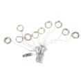 thumbnail image 1 of USB Multi Fonctionnel 3 x 3 Mètres A Mené la Lampe-Rideau Décor de Désherbage Imperméable Blanc Chaud, 1 of 14