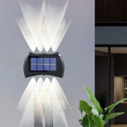 Kctiaxy Solar Light LED Outdoor Solar Lights, Land-Scape Spotlights, Garden Lights, Wireless Solar Powered Outdoor Lights/Lighting for Yard, Walkway Kitchen Appliances