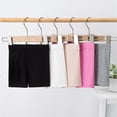 thumbnail image 4 of Povozer Kids Girls Dance Shorts Solid Color Breathable Bike Shorts(PK2,2-3 Years), 4 of 4
