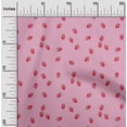 thumbnail image 1 of oneOone Viscose Jersey Fabric Raspberry Fruit Fabric Prints by Yard 60 Inch Wide, 1 of 1