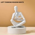 thumbnail image 1 of Meitianfacai Statue de Lecture Abstraite Étagère Décorative Ornement de Bureau, 1 of 2