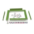 thumbnail image 2 of segolike 144 Pcs Mini Tuiles de Mah-Jong Table Activités Fournitures Version Chinoise Ensemble de Jeu Vert, 2 of 9