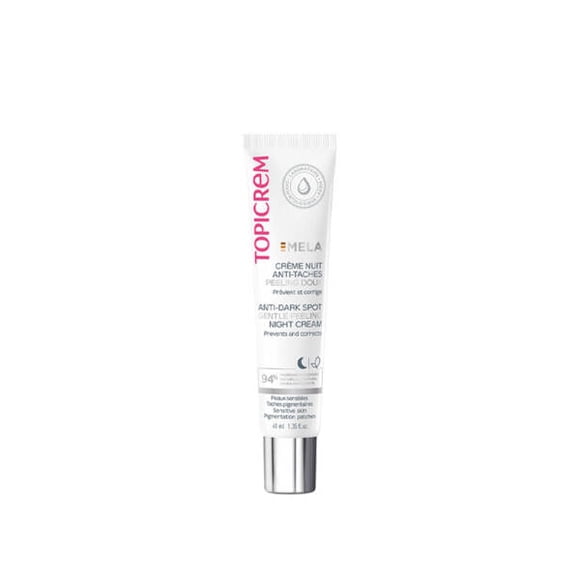 Topicrem Mela Crème de Nuit Anti-Taches Effet Pelable 40 ml
