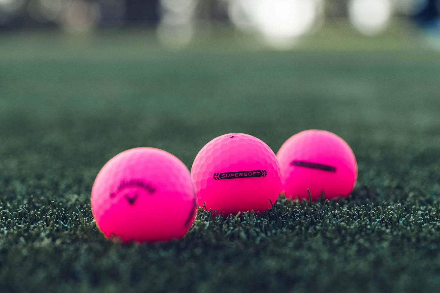 Callaway Supersoft 23 Golf Balls Pink, One Dozen