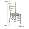 thumbnail image 2 of HERCULES PREMIUM Series Champagne Resin Stacking Chiavari Chair, 2 of 9