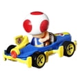 thumbnail image 3 of Hot Wheels Mario Kart Toad Mach 8 Vehicle, 3 of 4