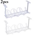 thumbnail image 2 of Coofit Cable Management under the Table Cable Rack Cable Organizer for Office Home, 2 of 2