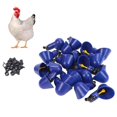 thumbnail image 4 of Chicken Watering Cup, Poultry Drinking Bowl Falling Resistant 20pcs  For Bird For Hen Blue, 4 of 8