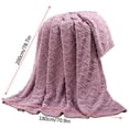 thumbnail image 3 of Super Soft Blanket 180 cm x 200 cm Fleece Throw for Sofa Bed or Outdoor Use, 3 of 5