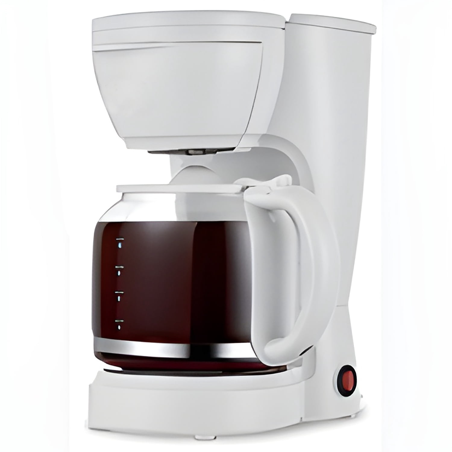 Salton Essentials EFC1774 - 12 Cup Coffee Maker, 900 Watts, White