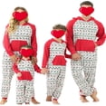 thumbnail image 1 of Pyjamas de Noël Assortis pour la Famille Combinaison à Manches Longues pour Adultes Enfants Bébé, 1 of 6
