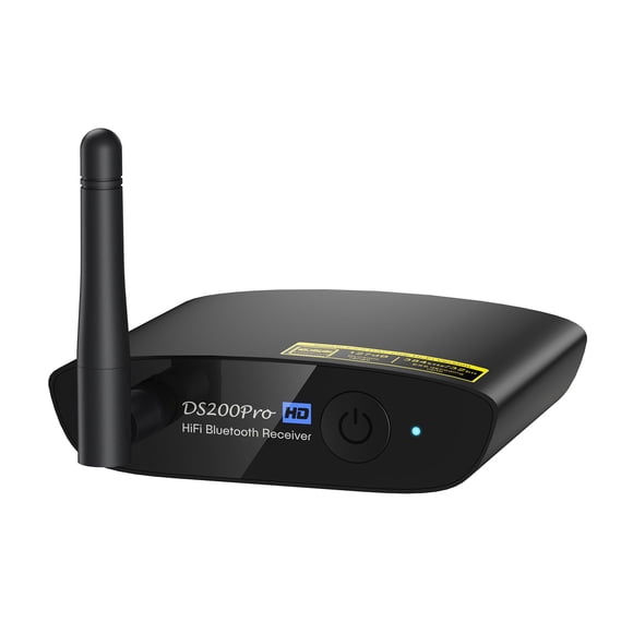 1Mii HiFi Bluetooth 5.3 Music Receiver for Home Stereo with LDAC, Bluetooth Audio Adapter with Audiophile DAC aptX HD, RCA Optical Output for AV Recei