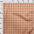 thumbnail image 3 of oneOone Viscose Chiffon Orange Fabric Check Craft Projects Decor Fabric Printed By The Yard 42 Inch Wide, 3 of 5